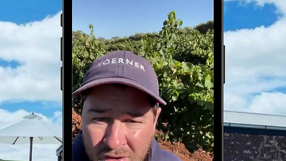 Koerner Wine thank you video message